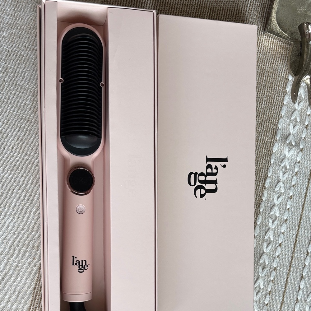 Lange Blush 2-in-1 Hair Straightening Comb like new in box. - Picture 2 of 3